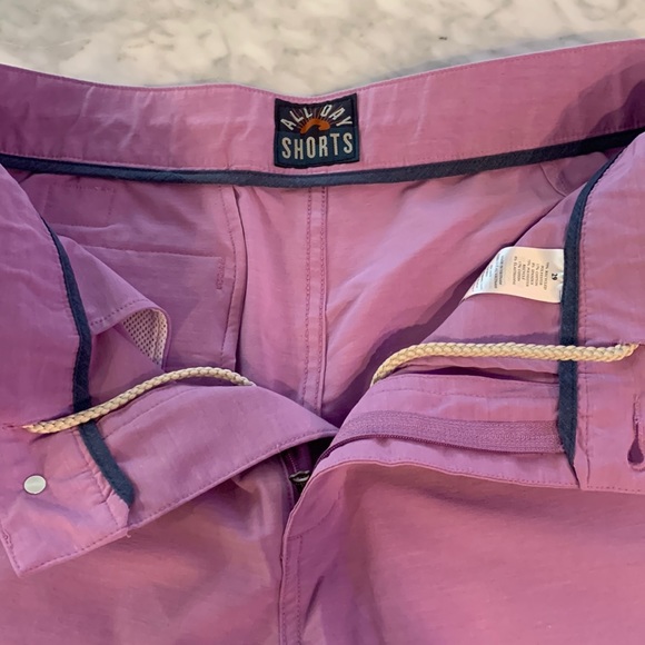 Faherty “All Day Short” 5” violet - Picture 3 of 7